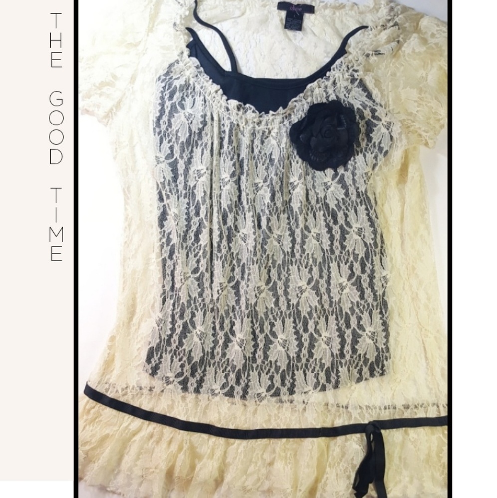 Lacy Floral Dress